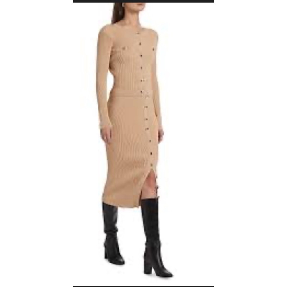 Generation Love Beige tone Addie Ribbed Skirt